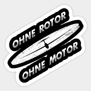 Glider Pilot Sticker